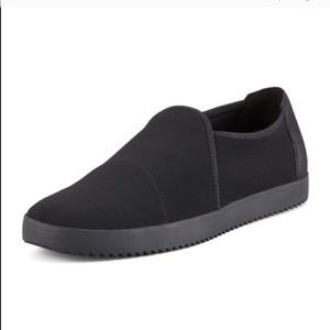 Eileen Fisher Mimi Mesh Slip On Black Shoe Lightweight Loafer